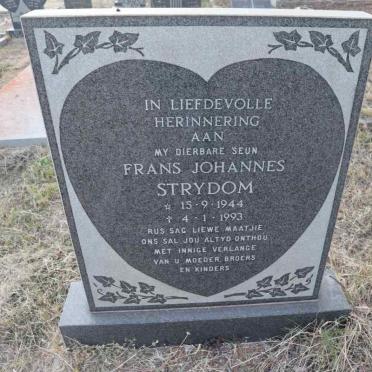STRYDOM Frans Johannes 1944-1993