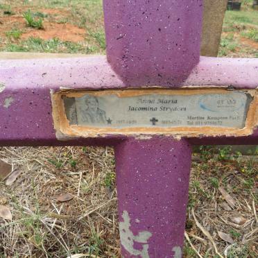STRYDOM Anna Maria Jacomina 1937-2012