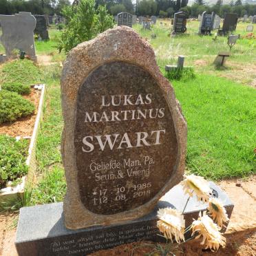SWART Lukas Martinus 1985-2018 