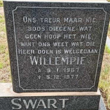 SWART Willempie 1967-1977