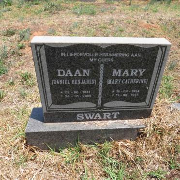 SWART Daniel Benjamin 1941-2005 & Mary Catherine 1954-1997