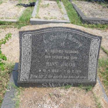 SWART Hans Jacob 1893-1971