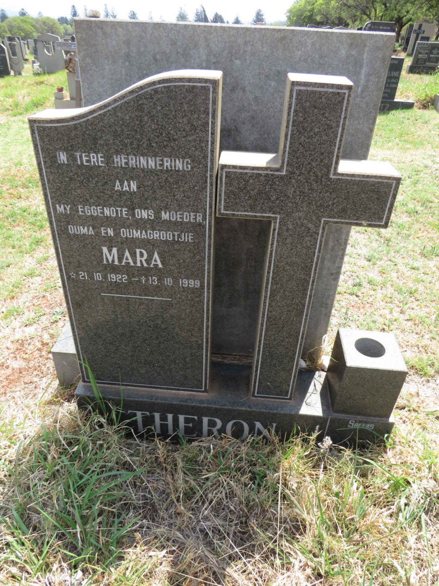 THERON Mara 1922-1999
