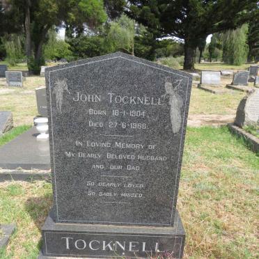 TOCKNELL John 1904-1966