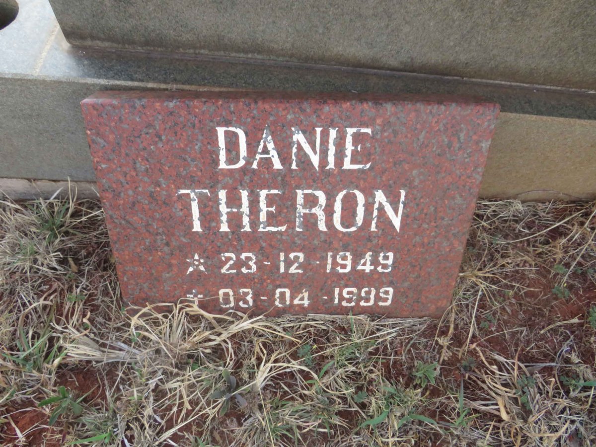 THERON Danie 1949-1999