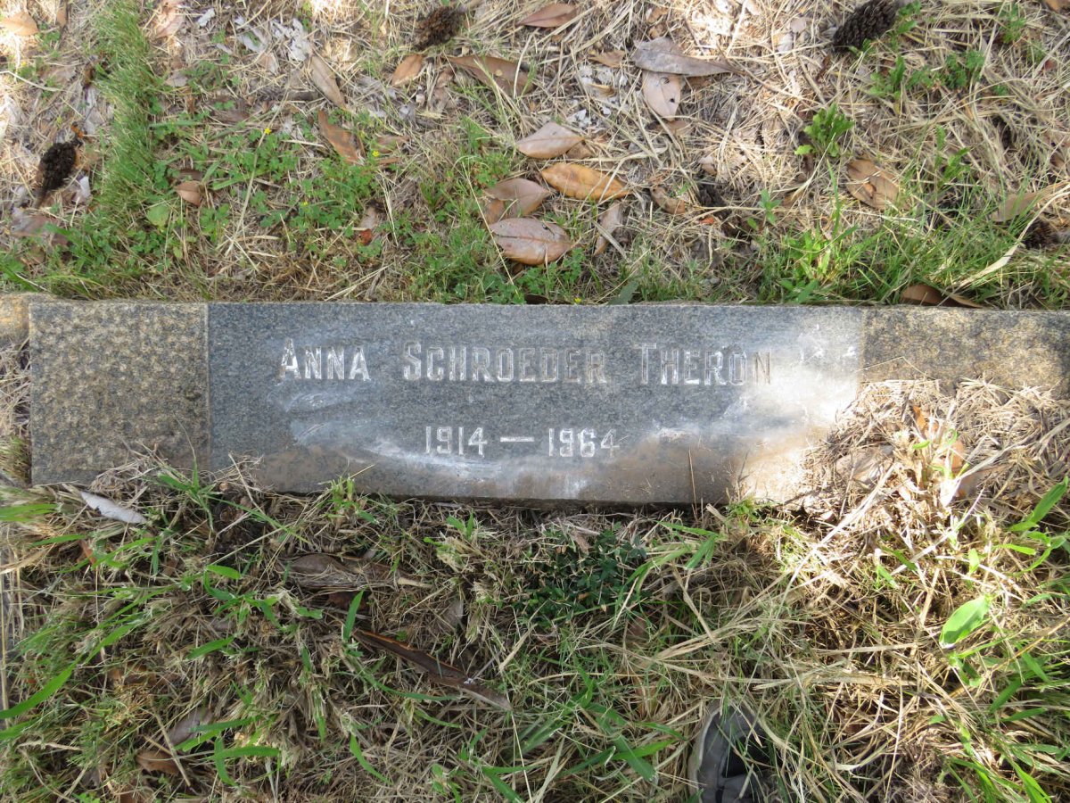 THERON Anna Schroeder 1914-1964