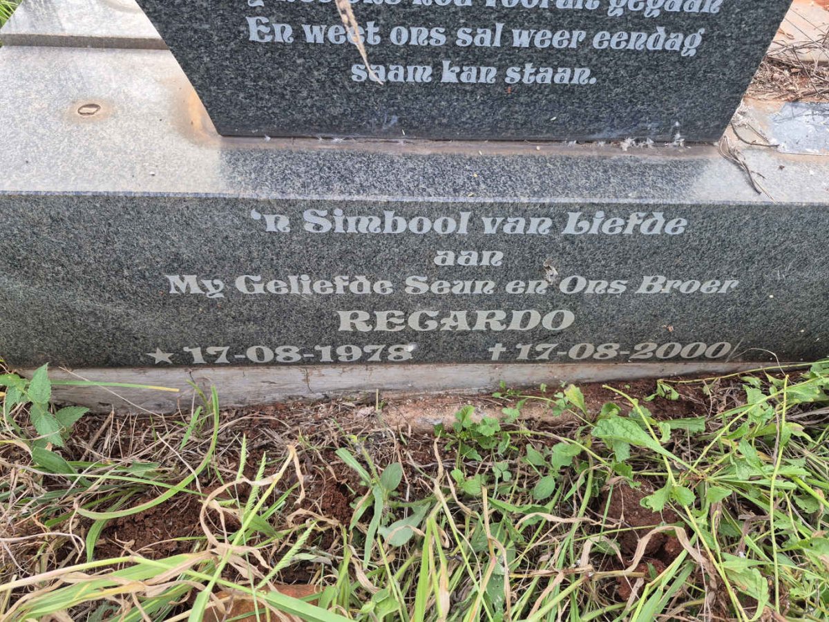 TRYTSMAN Gerrit 1950-2019 :: TRYTSMAN Recardo 1978-2000 _3