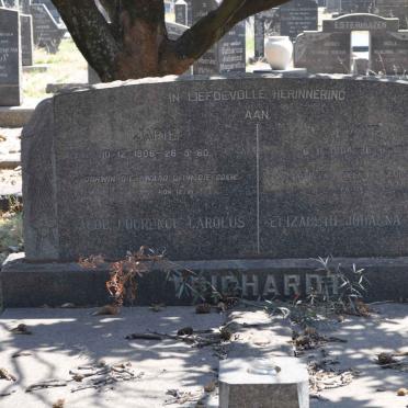 TRICHARDT Jacob Lourence Carolus 1906-1960 &amp; Elizabeth Johanna Maria 1904-19??