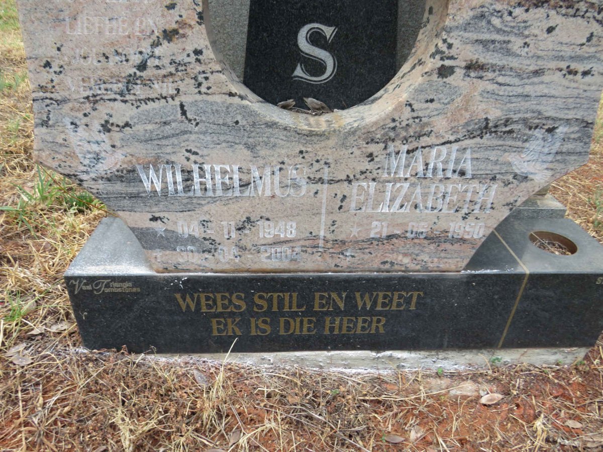 UYS Wilhelmus 1948-2004 & Maria Elizabeth 1950- _2