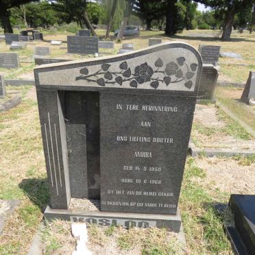 VOSLOO Moira 1958-1968