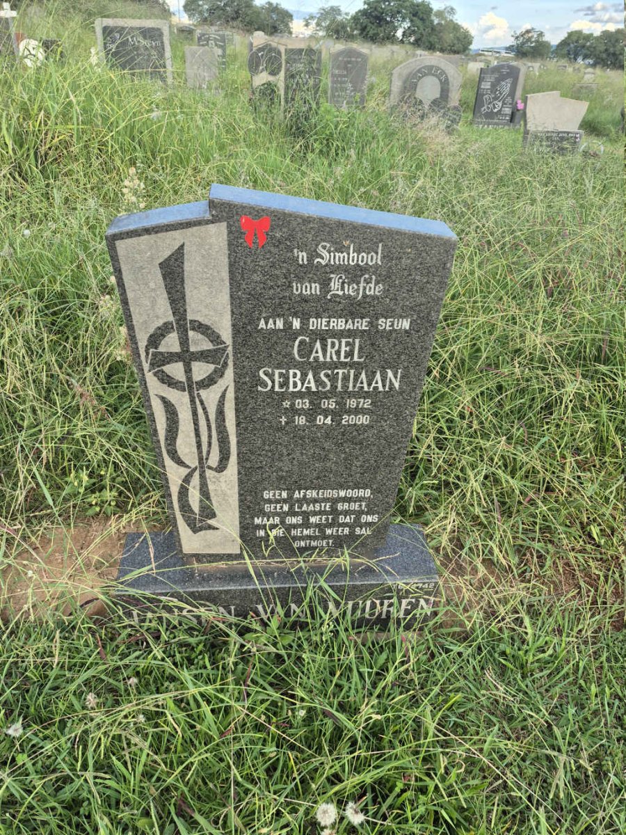 VUUREN Carel Sebastiaan, Jansen van 1972-2000 