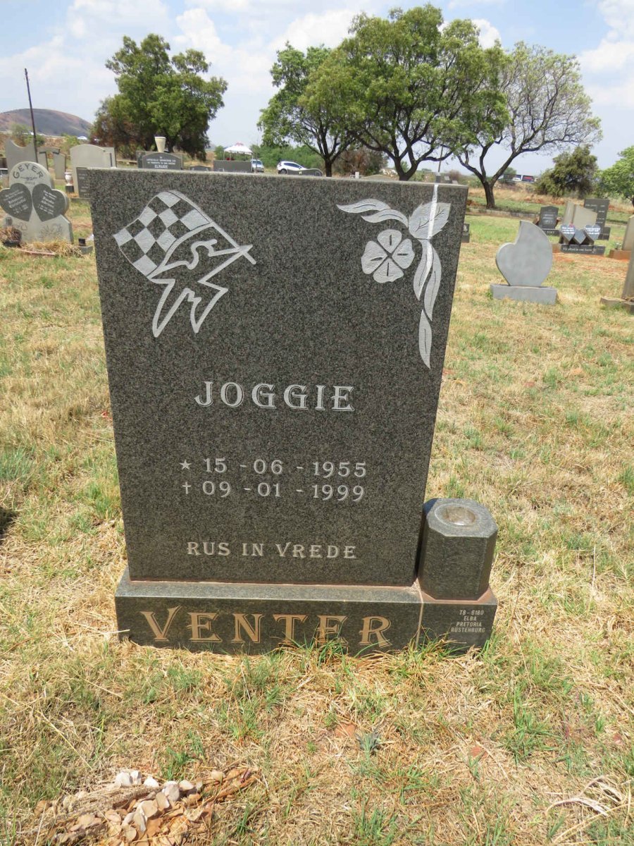 VENTER Joggie 1955-1999
