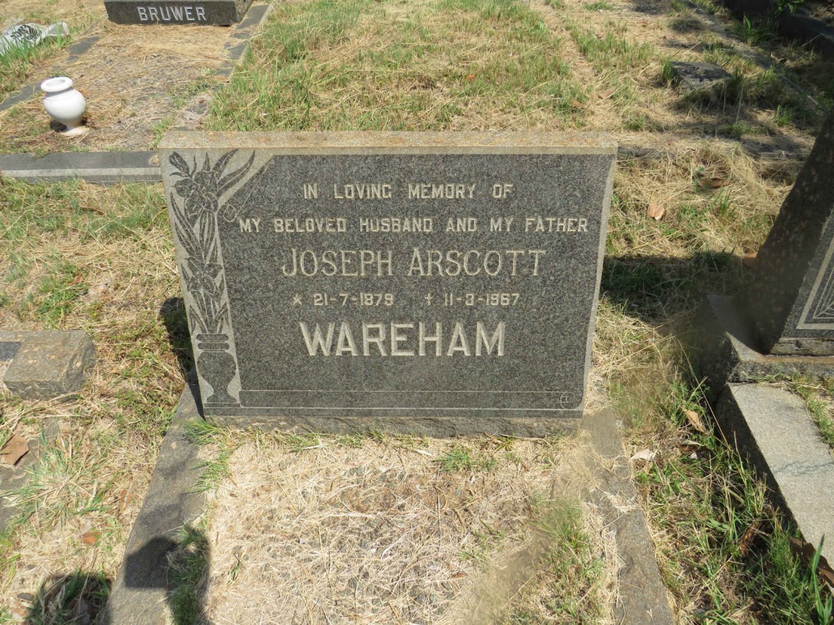 WAREHAM Joseph Arscott 1879-1967