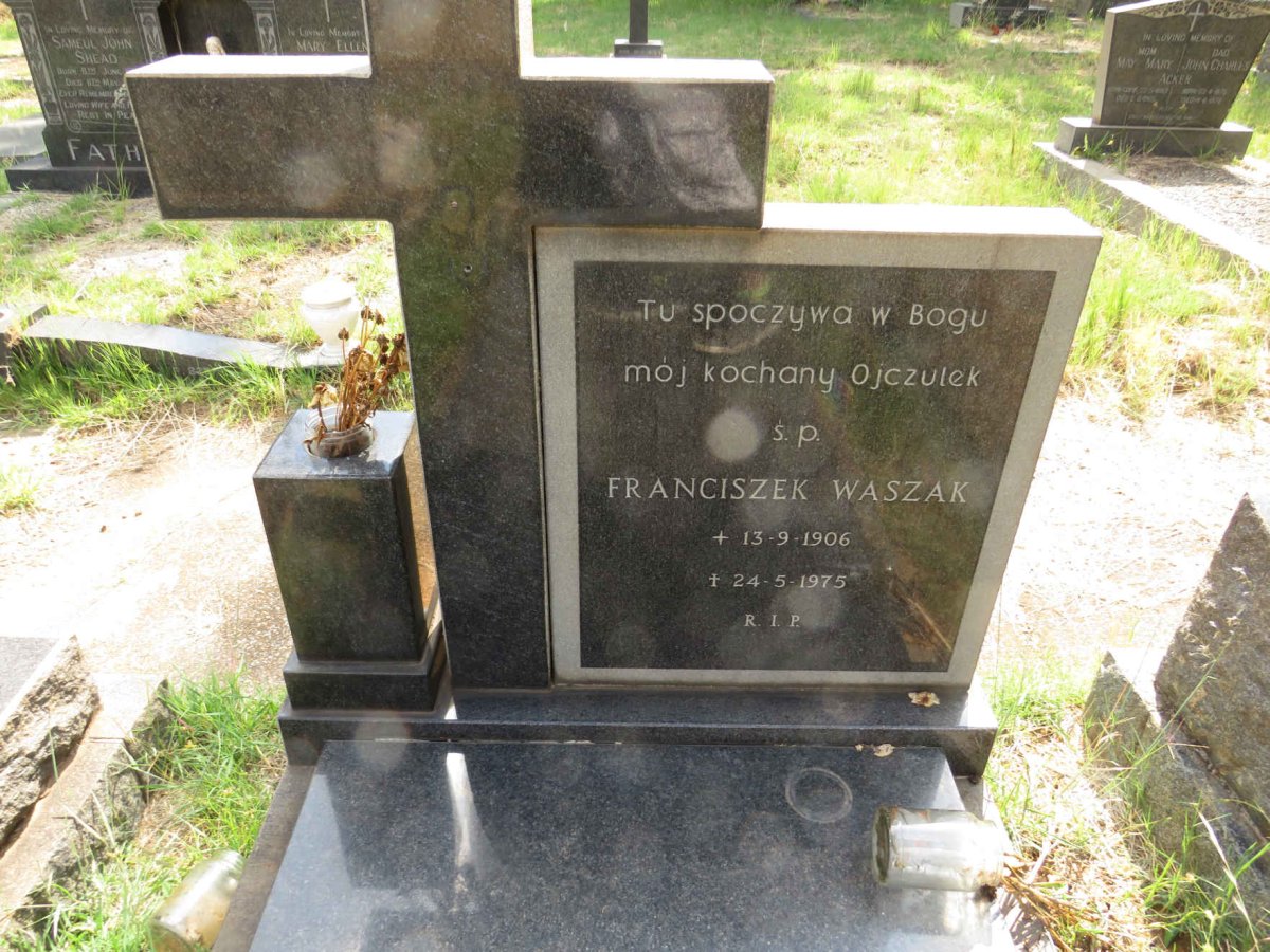 WASZAK Franciszek 1906-1975