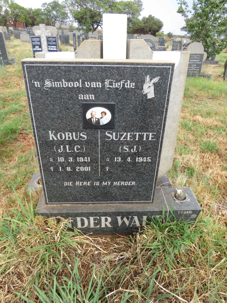 WALT J.L.C., van der 1941-2001 & S.J. 1945- 