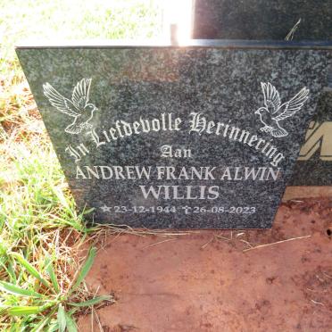 WILLIS Andrew Frank Alwin 1944-2023 :: WILLIS Jack Edward Patrick 1970-2010 _2