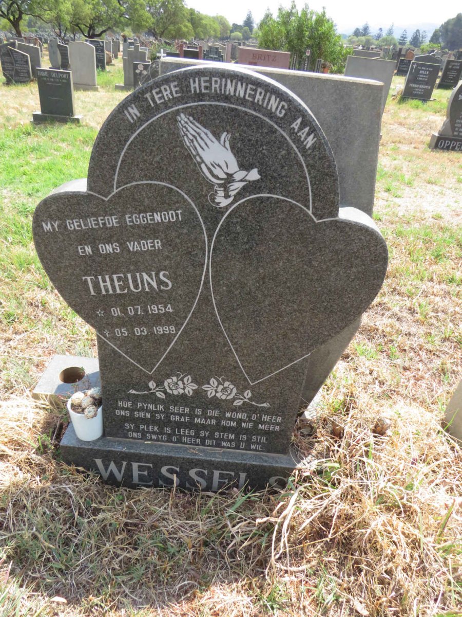 WESSELS Theuns 1954-1999