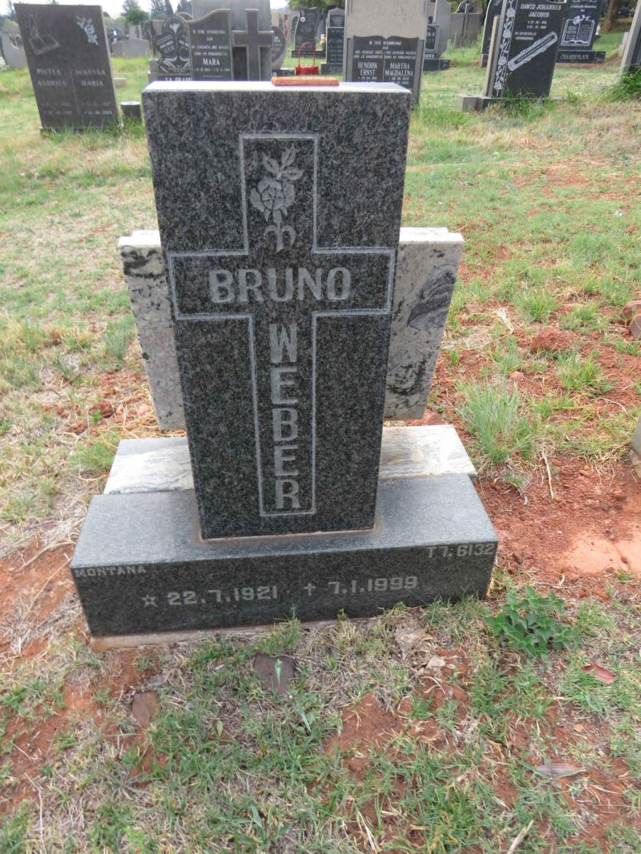 WEBER Bruno 1921-1999
