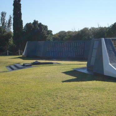 02. Memorial Wall with the names of fallen South African Soldiers