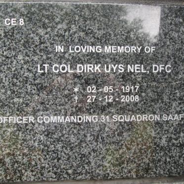 NEL Dirk Uys 1917-2008