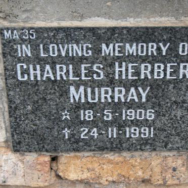 MURRAY Charles Herbert 1906-1991