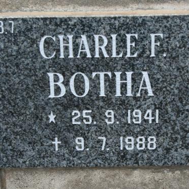 BOTHA Charle F. 1941-1988