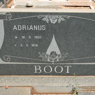BOOT Adrianus 1902-1978