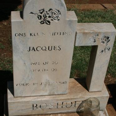 BOSHOFF Jacques 1976-1979