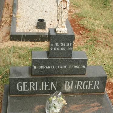 BURGER Gerlien 1958-1988