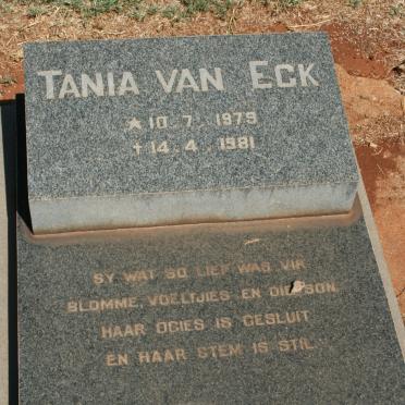 ECK Tania, van 1979-1981