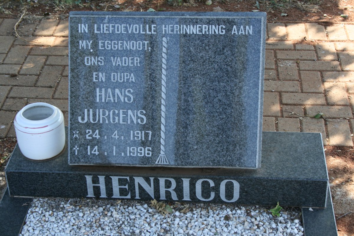 HENRICO Hans Jurgens 1917-1996