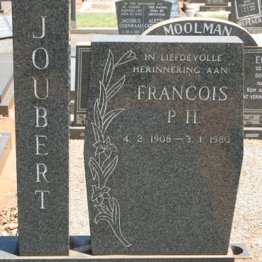 JOUBERT Francois P.H. 1908-1980