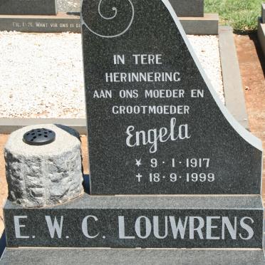 LOUWRENS E.W.C. 1917-1999