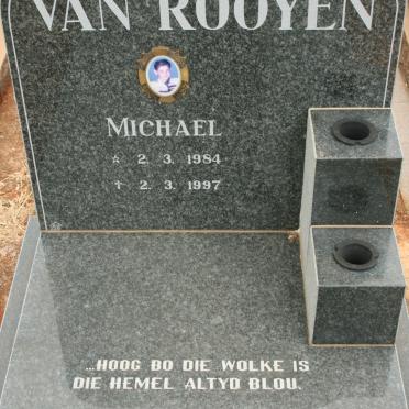 ROOYEN Michael, van 1984-1997