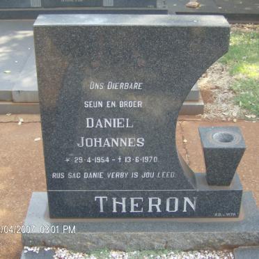 THERON Daniel Johannes 1954-1970