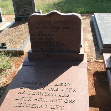 TOIT Gielie, du 1938-1989