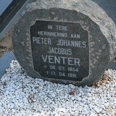 VENTER Pieter Johannes Jacobus 1954-1991