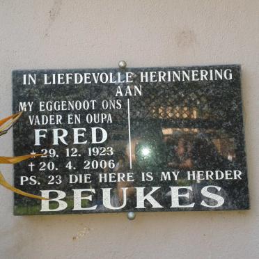 BEUKES Fred 1923-2006
