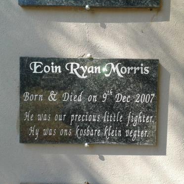 MORRIS Eoin Ryan 2007-2007