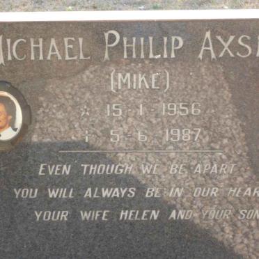 AXSEL Michael Philip 1956-1987