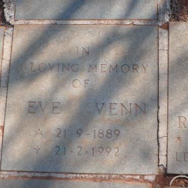 VENN Eve 1889-1992