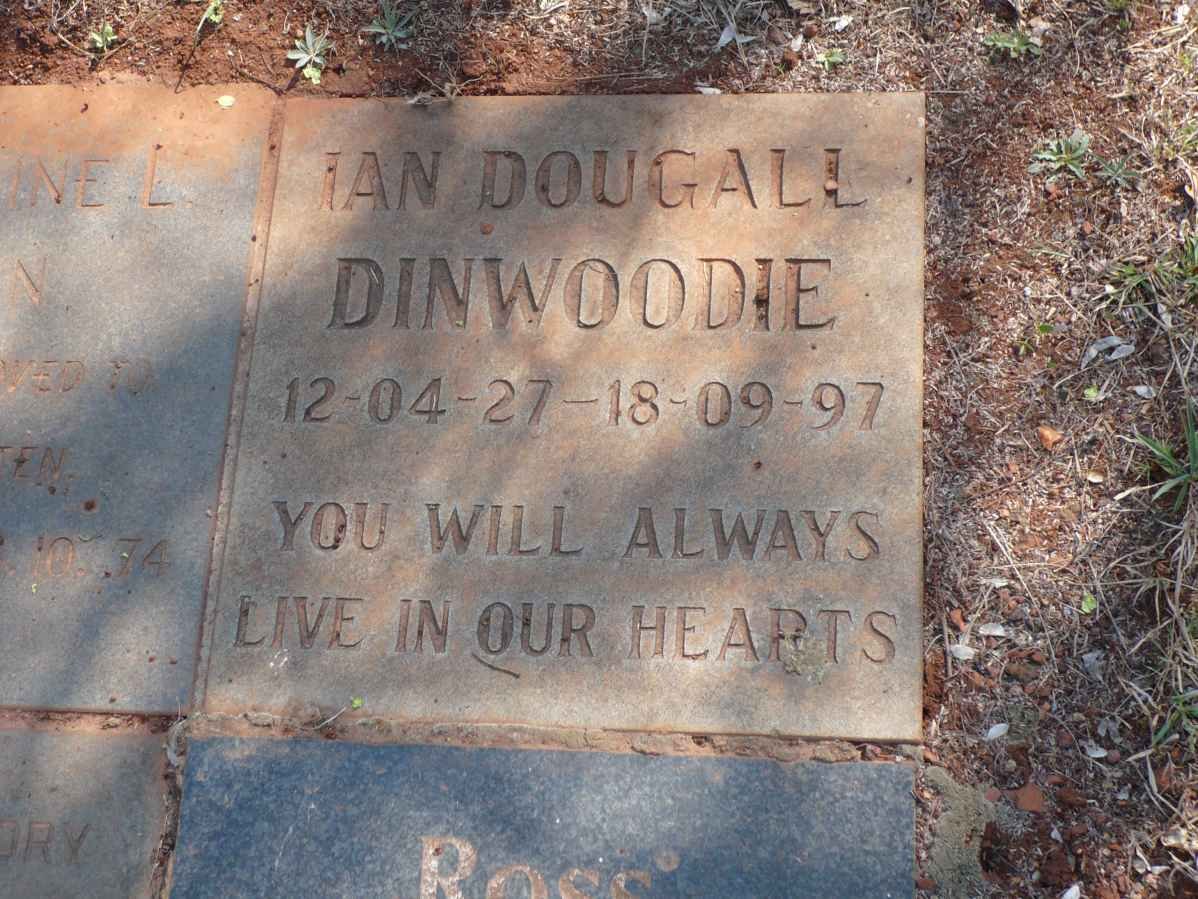 DINWOODIE Ian Dougall 1927-1997
