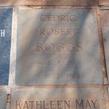 BOGGS Cedric Robert 1910-1983