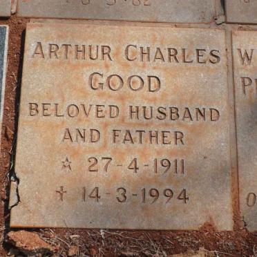 GOOD Arthur Charles 1911-1994