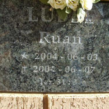 LUBBE Ruan 2004-2004