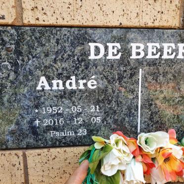 BEER Andre, de 1952-2016