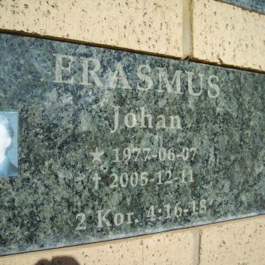 ERASMUS Johan 1977-2005