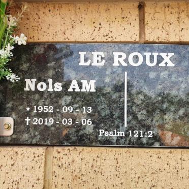 ROUX Nols A.M., le 1952-2019