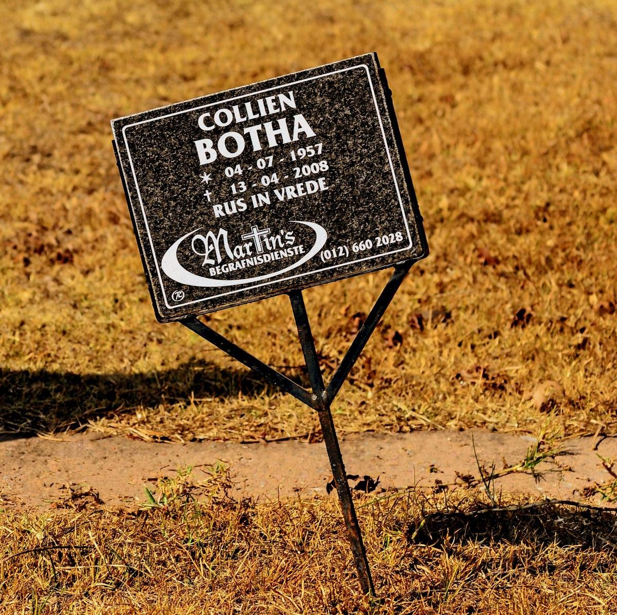 BOTHA Collien 1957-2008