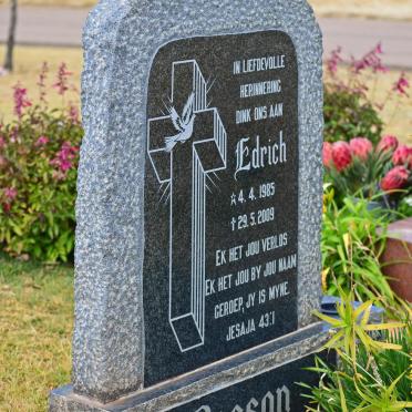 BASSON Edrich 1985-2009